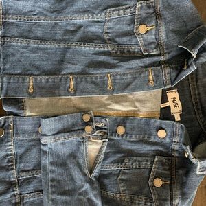 Paige women’s large denim jacket